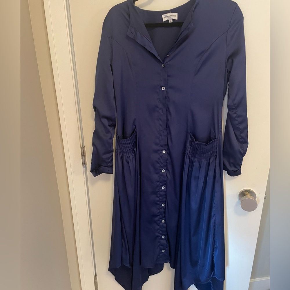 Paper Parachute navy dress